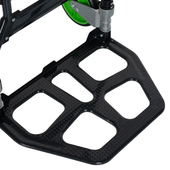 Тележка двухколесная складная ТОП500 телескопическая ручка грузоподъемность 100 кг