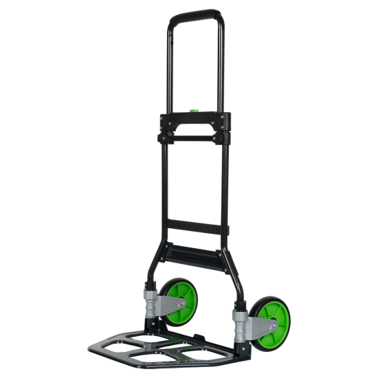 Тележка двухколесная складная ТОП500 телескопическая ручка грузоподъемность 100 кг