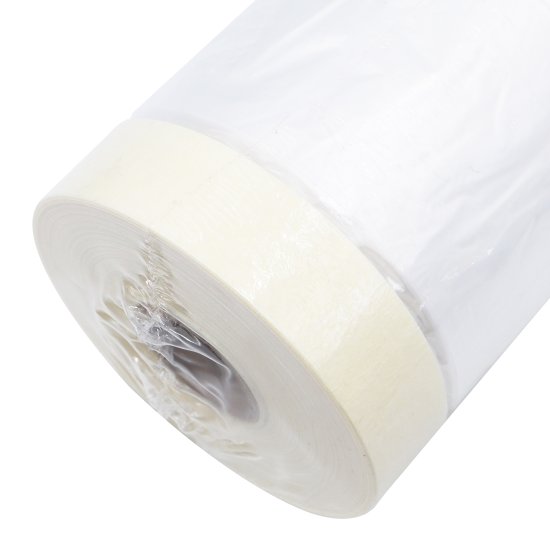 Пленка с малярной лентой Невский крепеж 25 м x 55 см