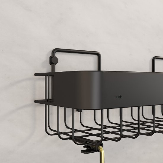 Полка для душа Iddis Soul LM004WC1Bi44 1 ярус цвет черный