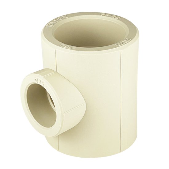 Тройник полипропиленовый Valfex переходный 50 х 32 х 50 мм серый (10503250Г)