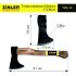 Кованый топор ZINLER Олень Z5.10T16