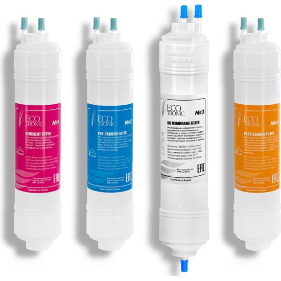 Комплект фильтров ECOTRONIC 7251