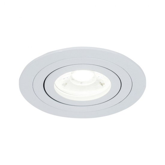 Спот потолочный встраиваемый Maytoni Atom GU10 50 Вт 5 кв.м белый IP20 (DL023-2-01W)