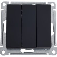 Трехклавишный выключатель Systeme Electric AtlasDesign