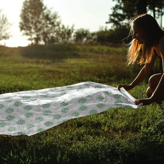 Скатерть для пикника BOYSCOUT биоразлагаемая 120х150 см