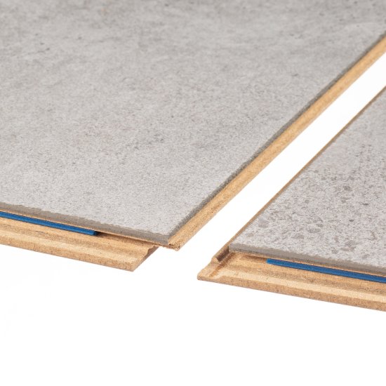 Ламинат 32 класс Classen Visiogrande бетон серо-коричневый 2,368 кв.м 8 мм с фаской влагостойкий широкий