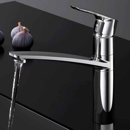 Смеситель для кухни AM.PM хром однорычажный (F90A00000)