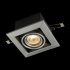 Светильник встраиваемый GU10 серебро 50 Вт IP20 Maytoni Metal Modern ДВО (DL008-2-01-S)