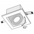 Светильник встраиваемый GU10 серебро 50 Вт IP20 Maytoni Metal Modern ДВО (DL008-2-01-S)