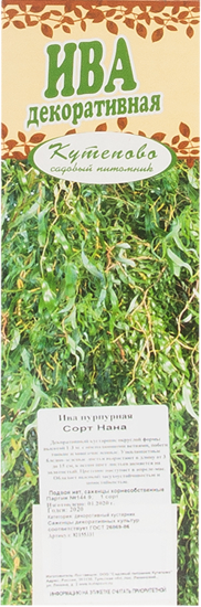 Ива пурпурная «Нана» в коробке