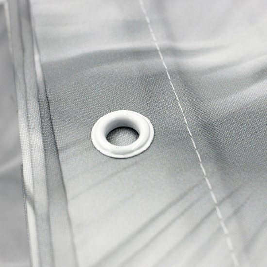 Штора для ванной Bath Plus Charme Red Floating Feather 180x180 см полиэстер цвет серый