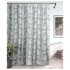 Штора для ванной Bath Plus Charme Red Floating Feather 180x180 см полиэстер цвет серый