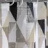 Штора для ванной Bath Plus Charme Red Triangular Scrawl 180x180 см полиэстер цвет бело-серый