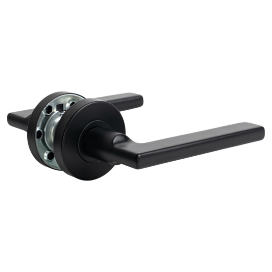 Дверные ручки Edson EDS-6337 без запирания цвет черный