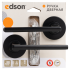 Дверные ручки Edson EDS-6337 без запирания цвет черный