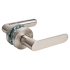 Дверные ручки Edson EDS-6334 без запирания цвет никель