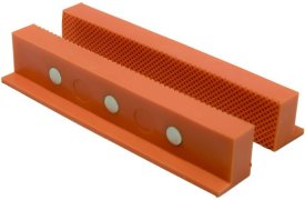 Губки для тисков магнитные плоские Кобальт 918-030