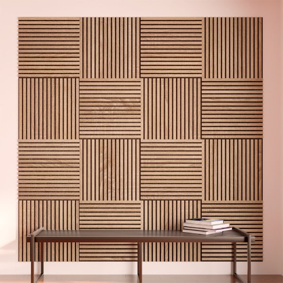 Панель акустическая 600х600х9 мм Stella дуб сонома 0,36 кв.м