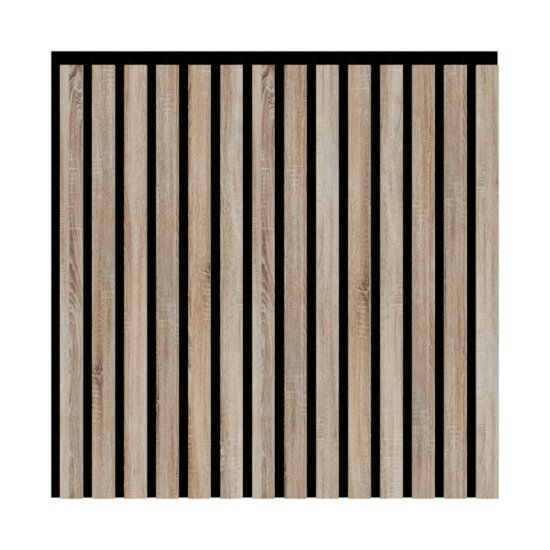 Панель акустическая 600х600х9 мм Stella дуб винтаж 0,36 кв.м