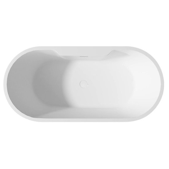 Ванна акриловая Abber 150х70 см отдельностоящая с ножками (AB9299-1.5)