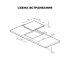 Варочная панель индукционная Lex EVI 430 F DS 3 конфорки мрамор черный