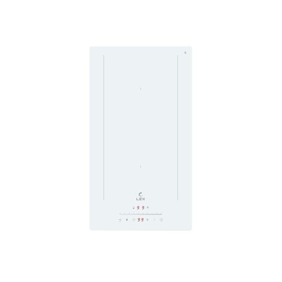 Варочная панель индукционная Lex EVI 321A WH 2 конфорки белая