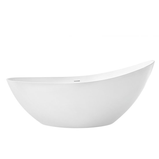 Ванна акриловая Abber 184х79 см с ножками (AB9233)