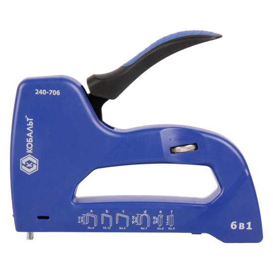 Степлер Кобальт 6 в 1 240-706 тип скоб 53/6-14 мм