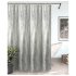 Штора для ванной Bath Plus Charme Red Nordic 180x200 см полиэстер цвет серый