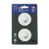 Крючок самоклеящийся Bath Plus KM024 металлический цвет белый 2 шт.
