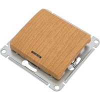 Одноклавишный выключатель Systeme Electric GLOSSA