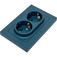 Двойная розетка Systeme Electric AtlasDesign