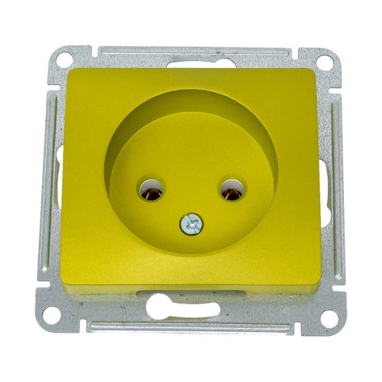 Одноместный механизм розетки Systeme Electric GLOSSA