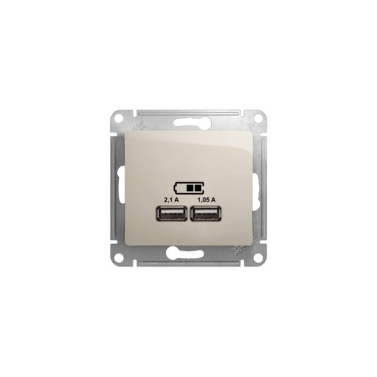 Розетка Systeme Electric Glossa
