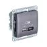Розетка Systeme Electric Glossa