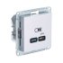 Розетка Systeme Electric USB ATLASDESIGN