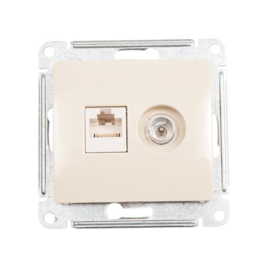 Розетка Systeme Electric Glossa