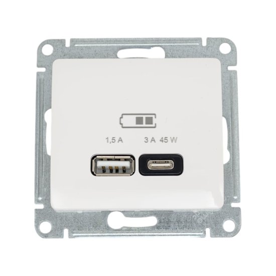 Розетка Systeme Electric Glossa