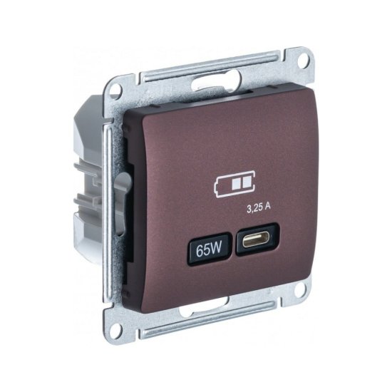 Розетка Systeme Electric Glossa