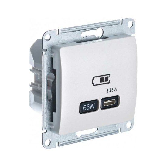 Розетка Systeme Electric USB GLOSSA