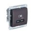Розетка Systeme Electric Glossa