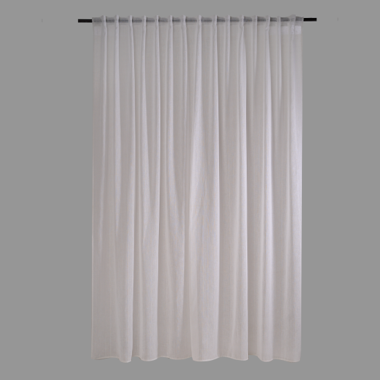 Тюль на ленте KREAFORTA Tamara 300x280 см цвет белый