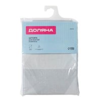 Штора для ванны Доляна Рио 1800х1800 мм EVA серая (5441240)