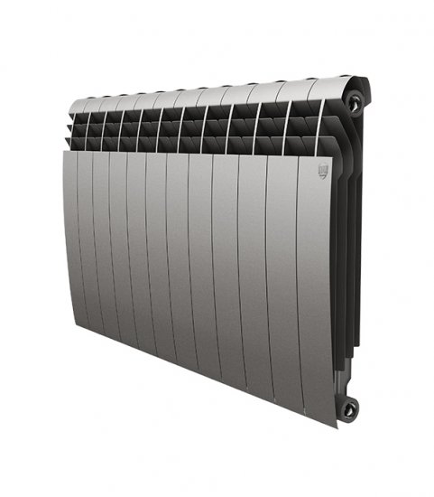 Радиатор биметаллический Royal Thermo BiLiner Silver Satin 500 мм 12 секций 1