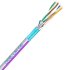 Интернет-кабель (витая пара) F/FTP CAT6a LAN 645 4х2х0,57 мм экранированный Cavel белый (150 м)
