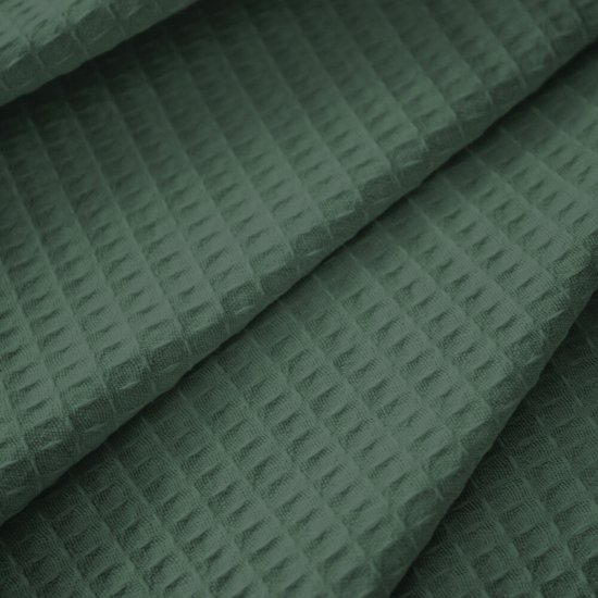 Полотенце вафельное кухонное Verossa Эвкалипт 40х70 см зеленое