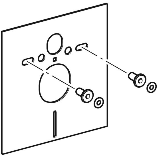 Звукоизоляция для инсталляций Geberit (156.050.00.1)