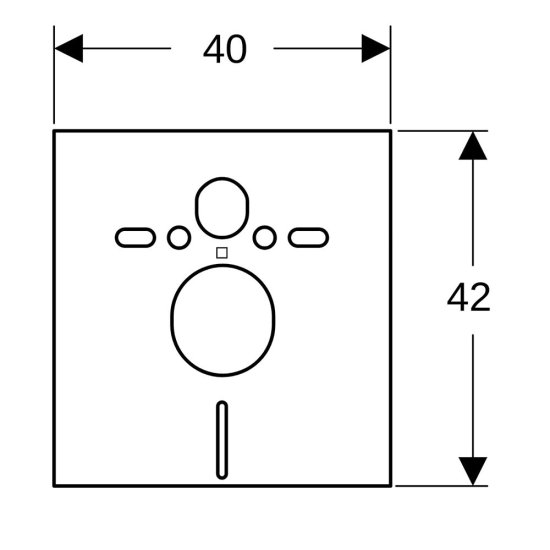 Звукоизоляция для инсталляций Geberit (156.050.00.1)