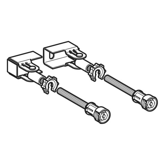 Комплект крепления угловой к стене для инсталляций Geberit Duofix (111.835.00.1)